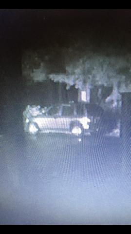 Suspects Vehicle silver or gray Sports Utility Vehicle